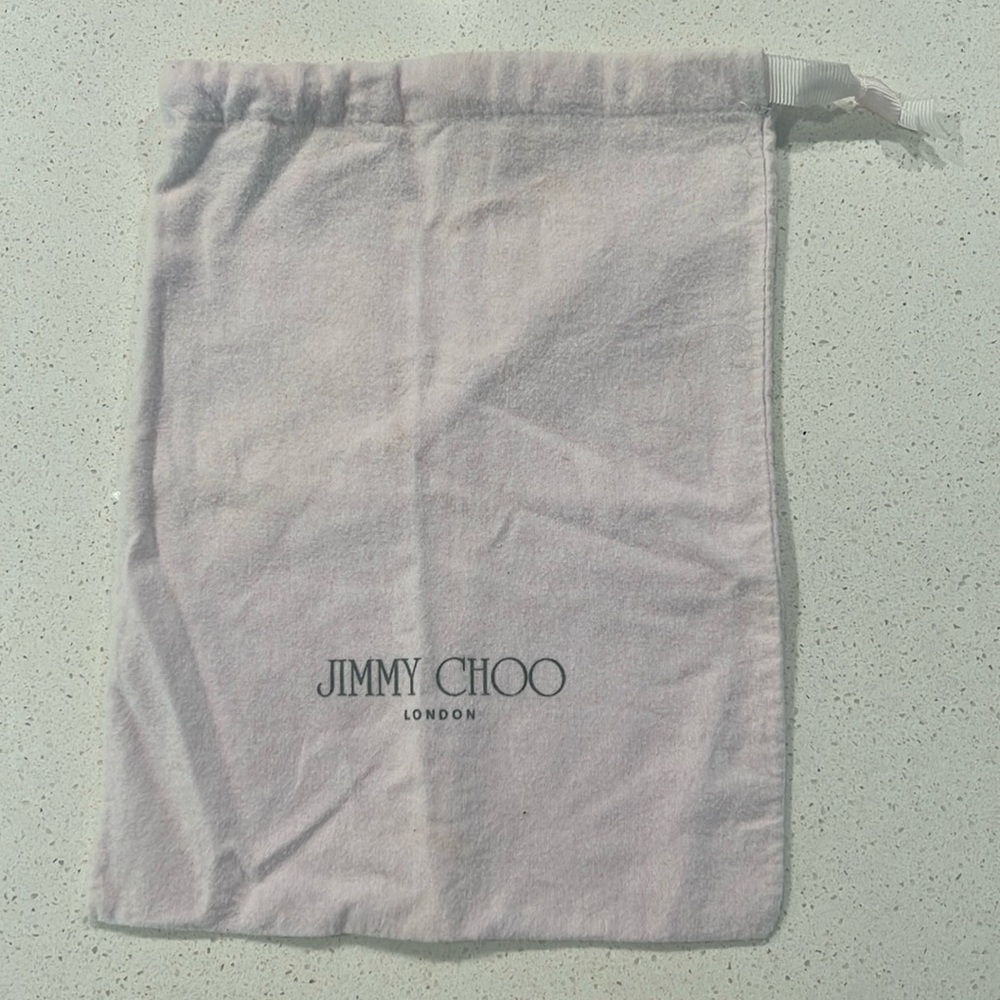 Jimmy Choo dust bag light pink color